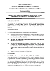 6. Supplementary Guidance