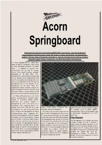 Acorn Springboard