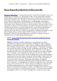 Benchmarks/Abstracts/Keywords