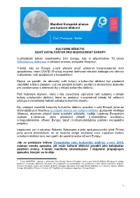 Manifest Evropské Aliance Pro Kulturní Dědictví
