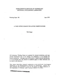 Massachusetts Institute of Technology Artificial Intelligence Laboratory
