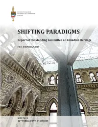 Shifting Paradigms