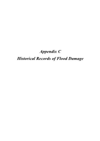Appendix C Historical Records of Flood Damage