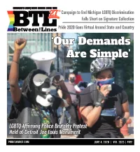 'Our Demands Are Simple'