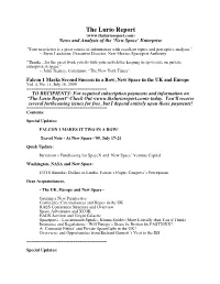 The Lurio Report