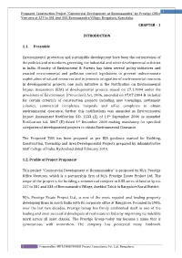 1 INTRODUCTION 1.1. Preamble Environmental Protection And
