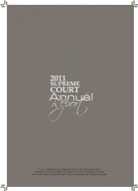 2011 Annual Report