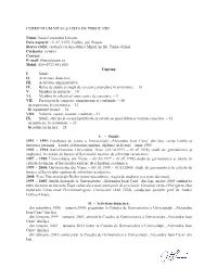 Ioan–Constantin Lihaciu Data Naşterii: 12