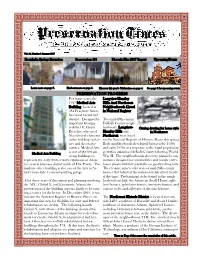Preservation Progress