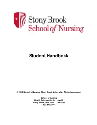 Student Handbook