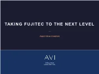 Taking Fujitec to the Next Level