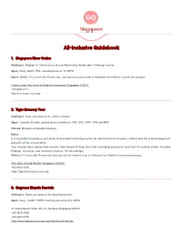 All-Inclusive Guidebook