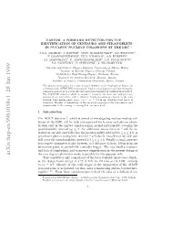 CASTOR: the ALICE Forward Detector for Identification of Centauros And