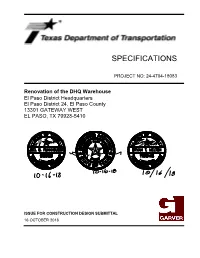 Specifications