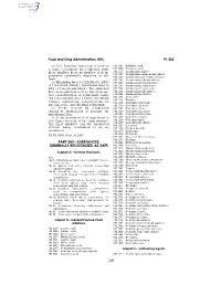 507 Part 582—Substances Generally Recognized As