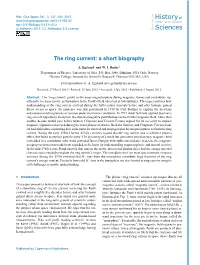 Articles Entered and Propagated in the Magnetosphere to Form the Ring Current