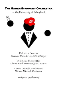 Concert Program