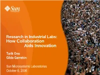 How Collaboration Aids Innovation