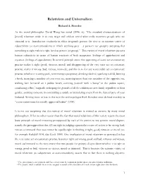 Relativism and Universalism.Pdf