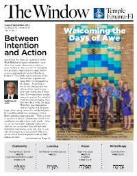 Between Intention and Action Welcoming the Days Of