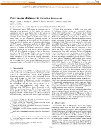 Power Spectra of Infragravity Waves in a Deep Ocean Oleg A