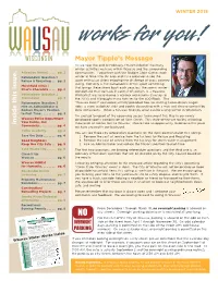 Inside This Issue. Mayor Tipple's Message