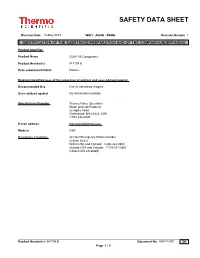 Safety Data Sheet