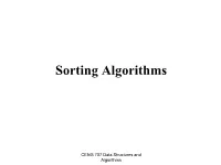 Sorting Algorithms