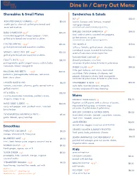 Updated Menu DESK