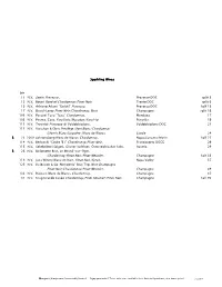 '14 Wine List