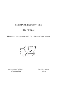 REGIONAL ENCOUNTERS the FC Files