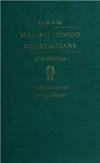 Guide to the Marine Isopod Crustaceans of the Caribbean