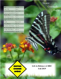 Fall Newsletter