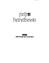 PDP-11 Handbook