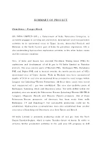 Summary of Project