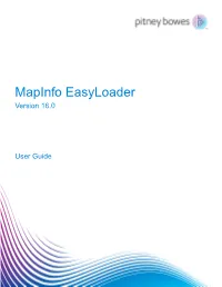 User Guide Table of Contents
