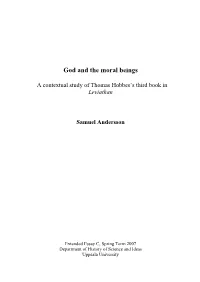 God and Moral Humans in Leviathan, Book