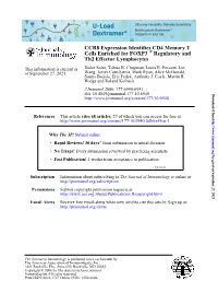 Th2 Effector Lymphocytes Regulatory and + Cells Enriched for FOXP3