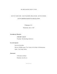 The Brookings Institution Bound Together: How