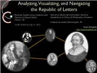 The Circulation of Knowledge