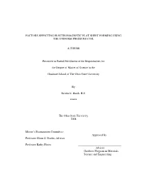 Factors Effecting Electromagnetic Flat Sheet Forming Using the Uniform Pressure Coil