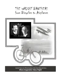 THE WRIGHT BROTHERS from Bicycles to Airplanes