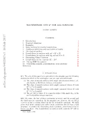 Arxiv:Alg-Geom/9402007V3 16 Feb 2017 K ≤ C Is Bounded