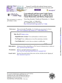 Chain Maturation and Surface Expression Heavy Μ and D Μ