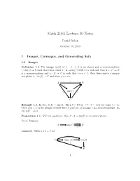 Lecture 10 Notes