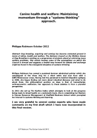 Maintaining Momentum Through a “Systems Thinking” Approach