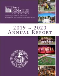 2019 ~ 2020 Annual Report 2019 — 2020 ANNUAL REPORT