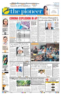 Corona Explosion in Ap