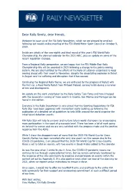 Newsletter N O 3 October 2020