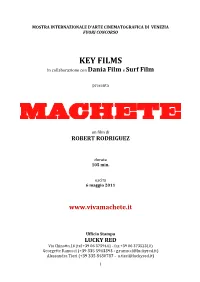 KEY FILMS in Collaborazione Con Dania Film E Surf Film